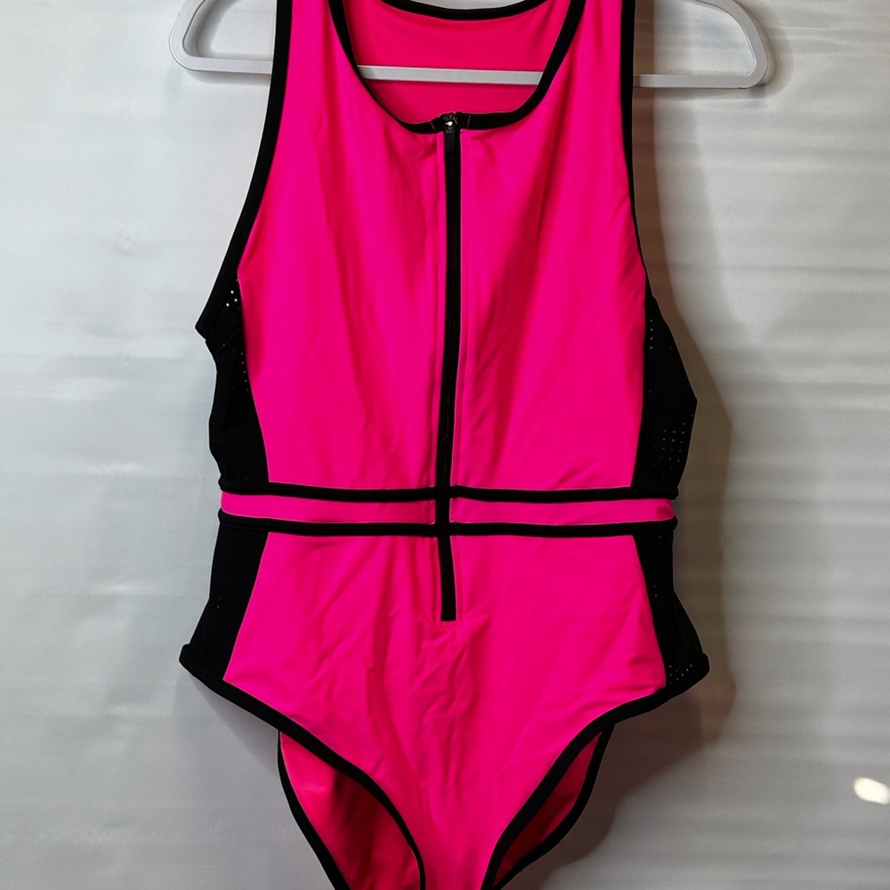 Forever 21 One Piece in Pink and Black